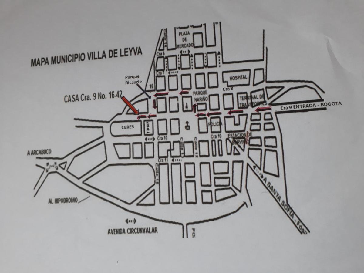 Casa Leo Hotel Villa de Leyva Bagian luar foto